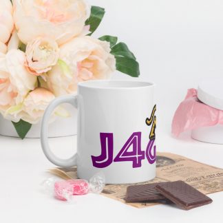 Jag: White glossy mug